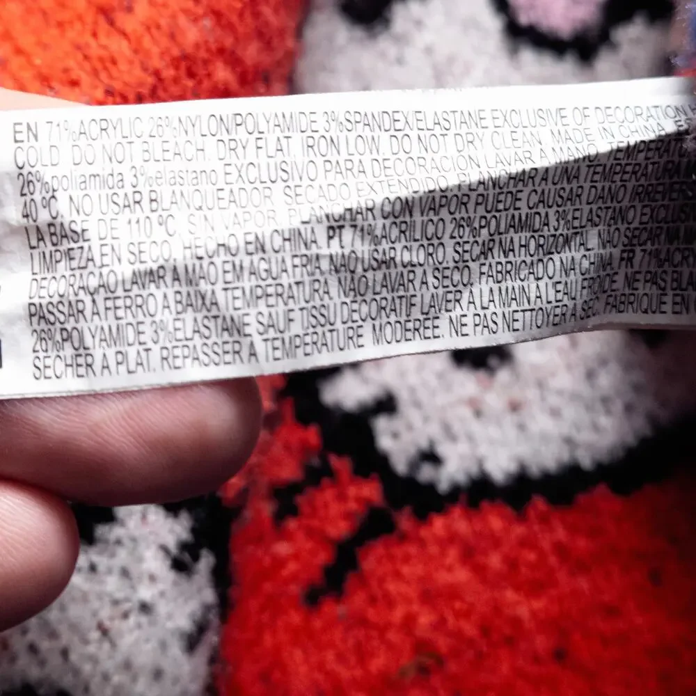 Forever 21 Women’s Hello Kitty Sweater Multicolor Kawaii Print Kidcore Size 1XL - Picture 6 of 6